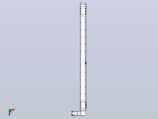 皮带直线轴双滑块型TPA-GCBS-80-P60-L575-DR-M20-N3俯视缩略图