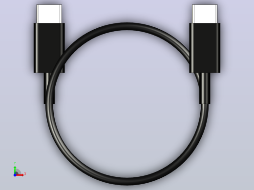USB-C 数据线前视缩略图
