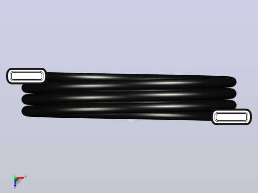 USB-C 数据线俯视缩略图