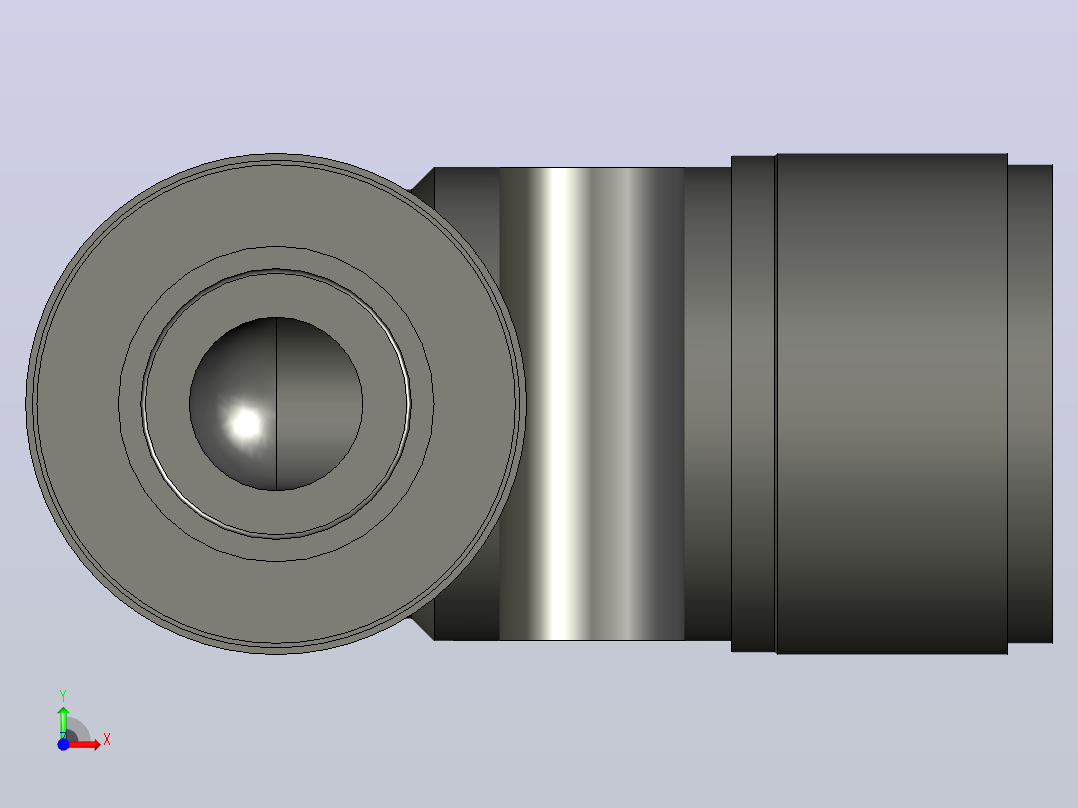 快插接头QSL-V0-12前视图