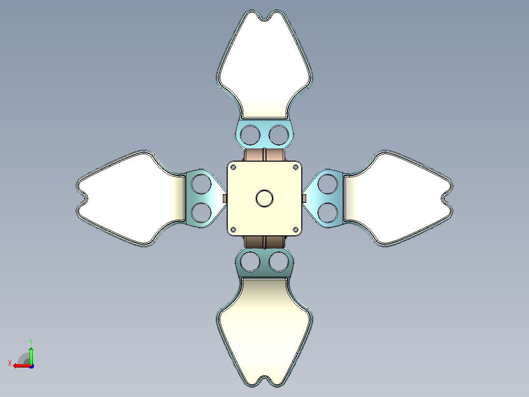 景观灯后视图