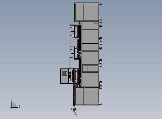 充电器测试自动流水线左视缩略图