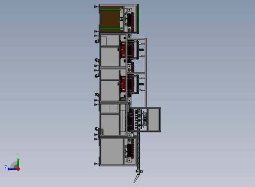 充电器测试自动流水线右视缩略图