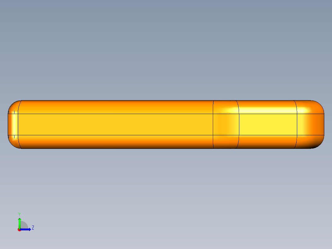 锯齿_锯刀左视图