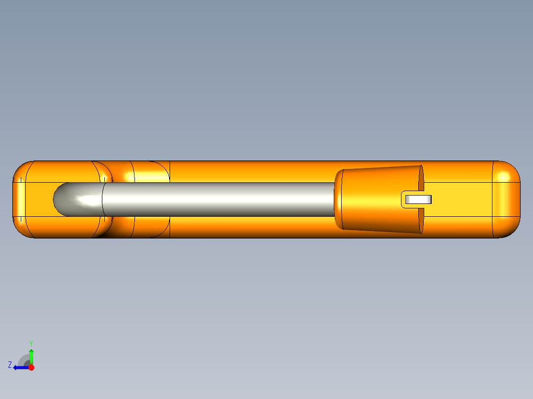 锯齿_锯刀右视图