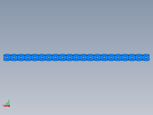 彩色公头100mil（2.54mm）系列-DS1021_blue_1x21p_100mil_Type43_rev1.0后视缩略图