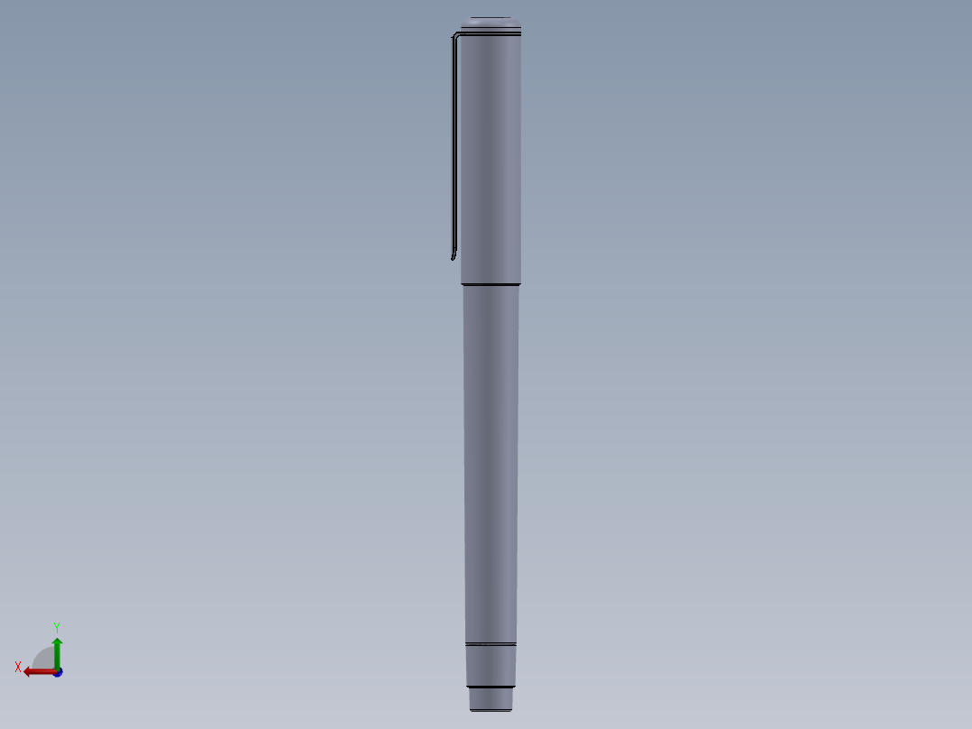 经典钢笔68后视图