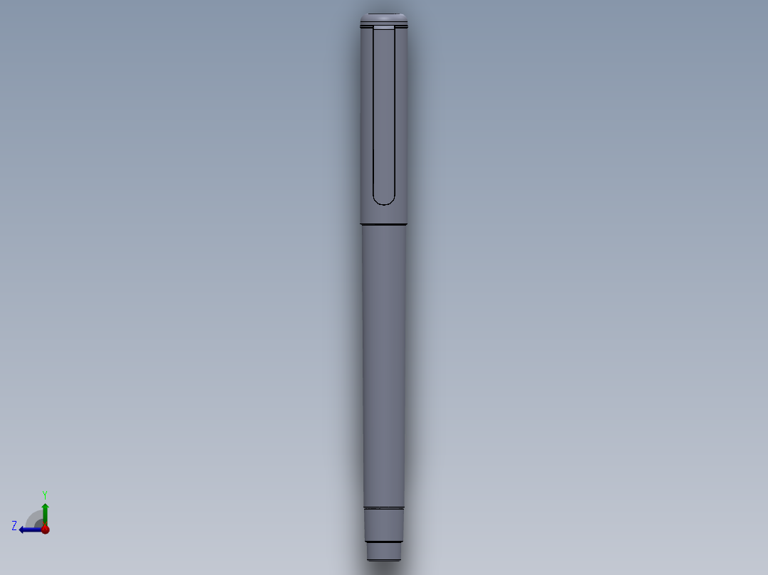 经典钢笔68右视图