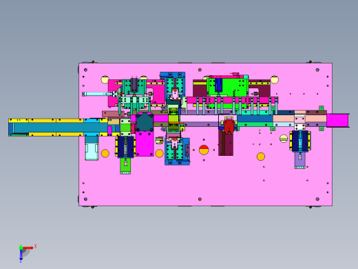 端子插头测试线设备俯视缩略图