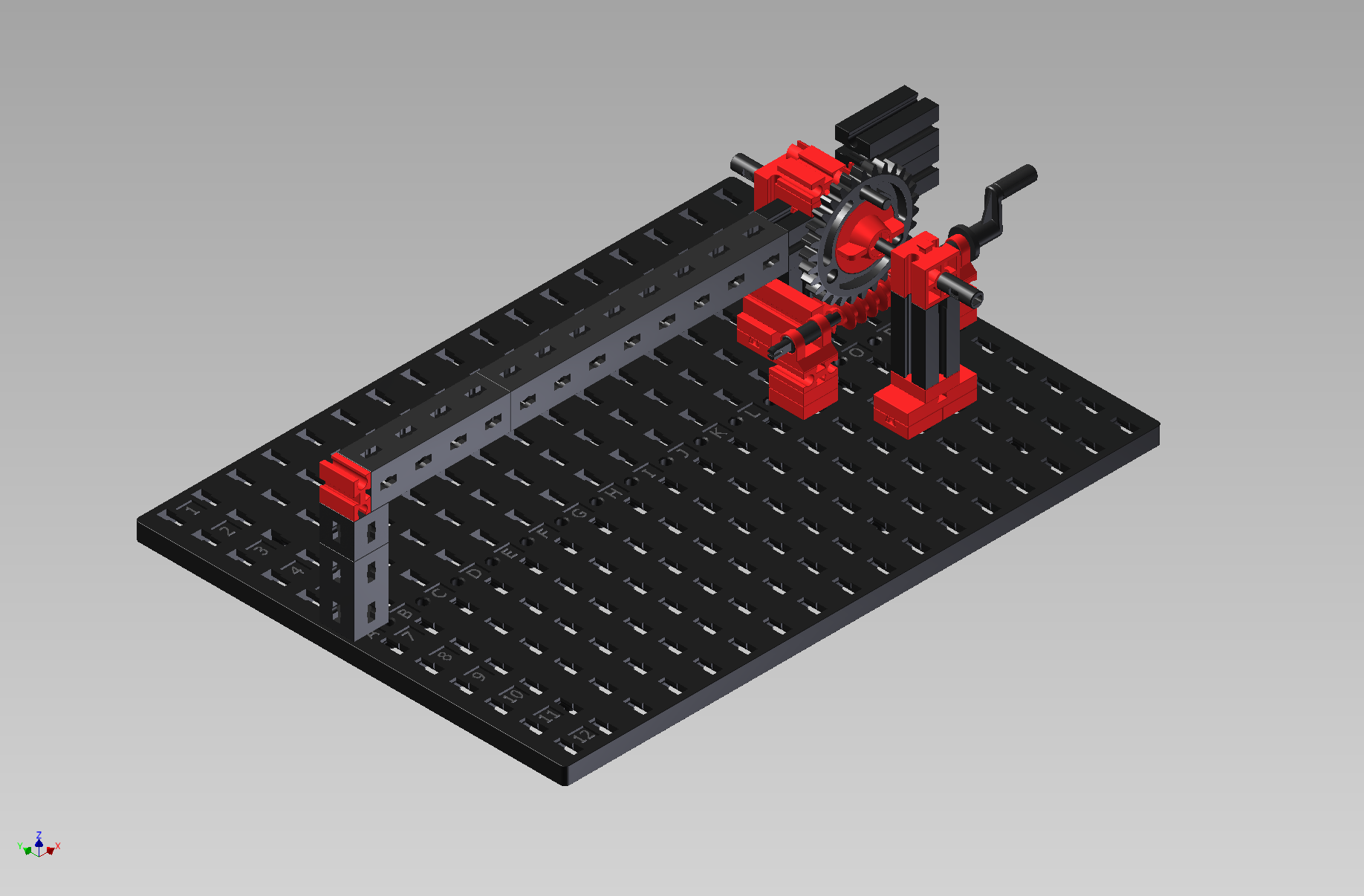 ft-Model 1 屏障限制乐高