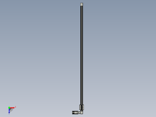 威洛博直线电机模组EB4-L80-S1750-R-57-MS3俯视缩略图