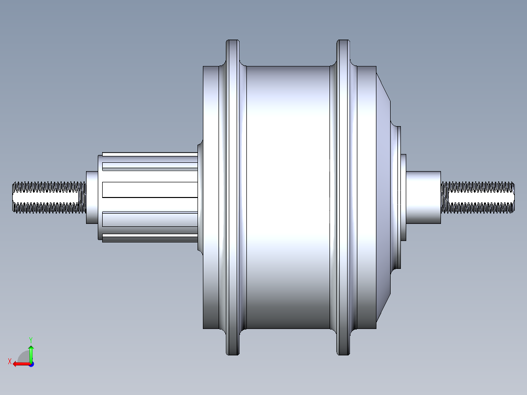 电动助力车轮毂电机--SW STP后视图