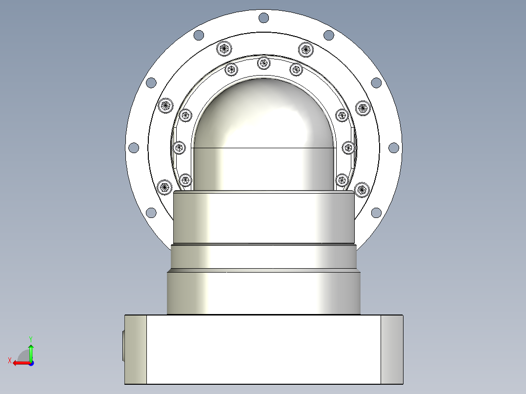 多摩川行星减速机TDR-140-L2-35KA35后视图