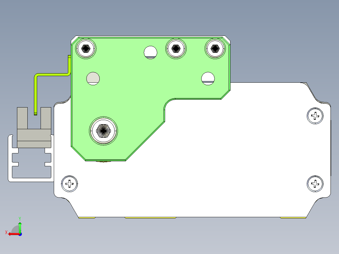 威洛博LES小滑台LES25-Lxx-S150-BR后视图