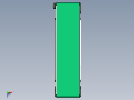 LE-XC5050-左边驱动带支座皮带线-负载80kg俯视缩略图