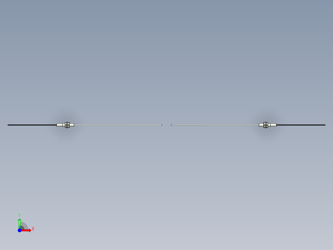 光纤元件对射型FT-D310-L前视图