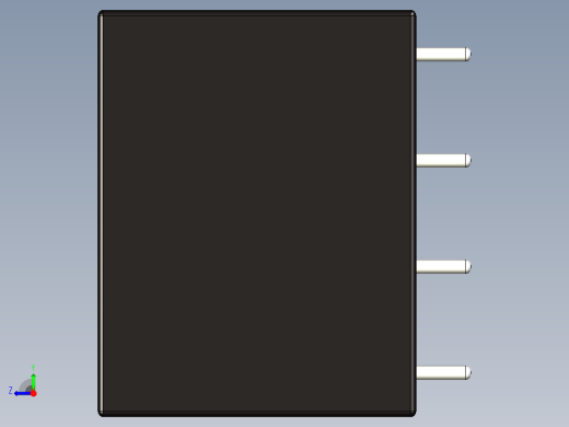 用于印刷电路板的5W紧凑型电源模块HLK-5M05右视缩略图