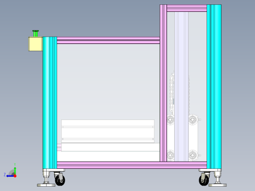 流水线托盘升降机右视缩略图