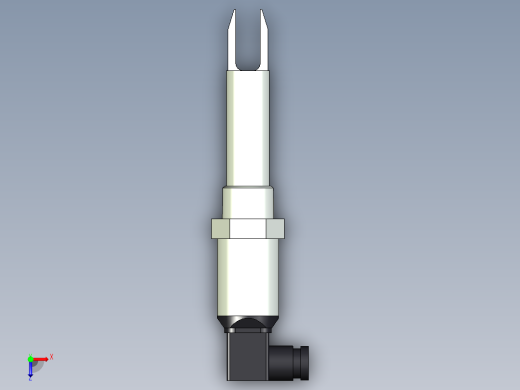 超声波设备H-125mm-4.92in-SS-OUTPUT-3-wire-PNP-NPN-DIN-CONNECTOR-NPT-THREAD俯视缩略图