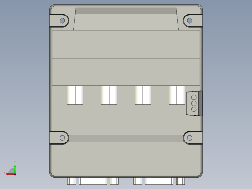 基恩士VT3-VD4_kc图纸模型后视缩略图