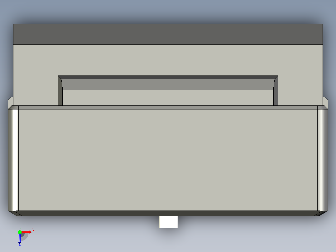 基恩士VT3-VD4_kc图纸模型俯视图