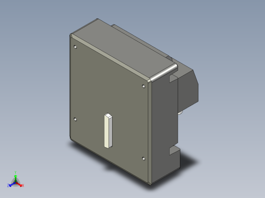基恩士VT3-VD4_kc图纸模型正等轴测缩略图