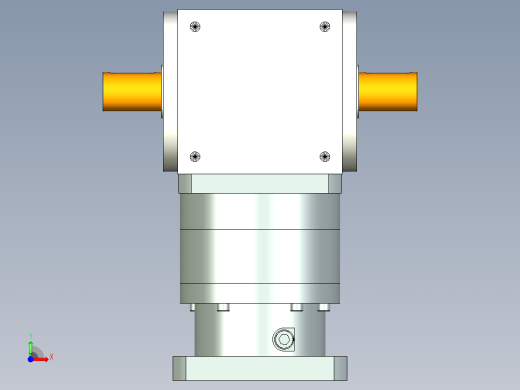 换向器PW170双轴 PLF160-L1 35-114.3-200-M12.stp前视缩略图
