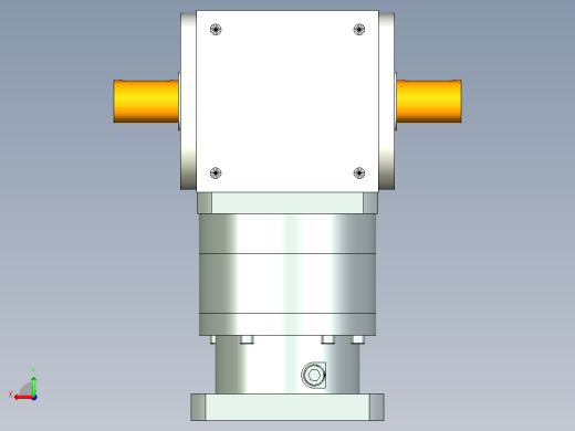 换向器PW170双轴 PLF160-L1 35-114.3-200-M12.stp后视缩略图