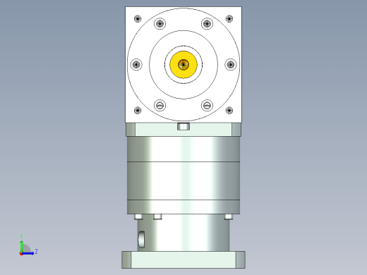 换向器PW170双轴 PLF160-L1 35-114.3-200-M12.stp左视缩略图