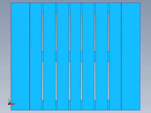 1200x1000mm叉车运输托盘前视缩略图