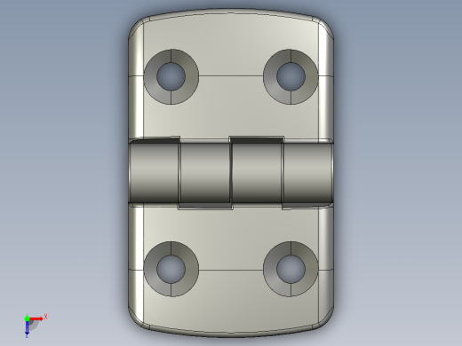 型材-KJN 40-40 COMBI HINGE 095K4040F00俯视缩略图