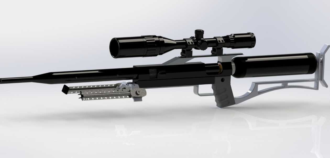 红色秃鹰空军气枪气步枪