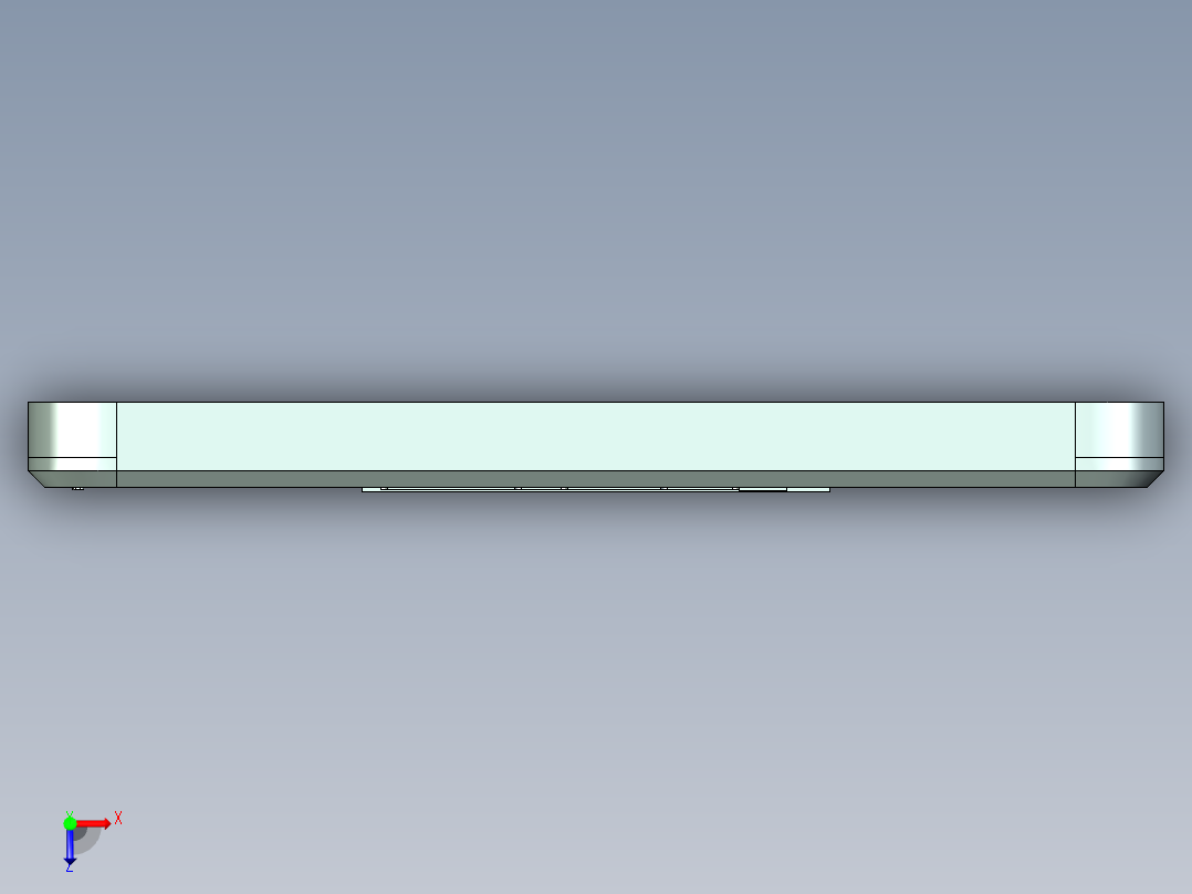 VAZ90-B-笔记本CNC工装夹具三维模型CNC5_3俯视图