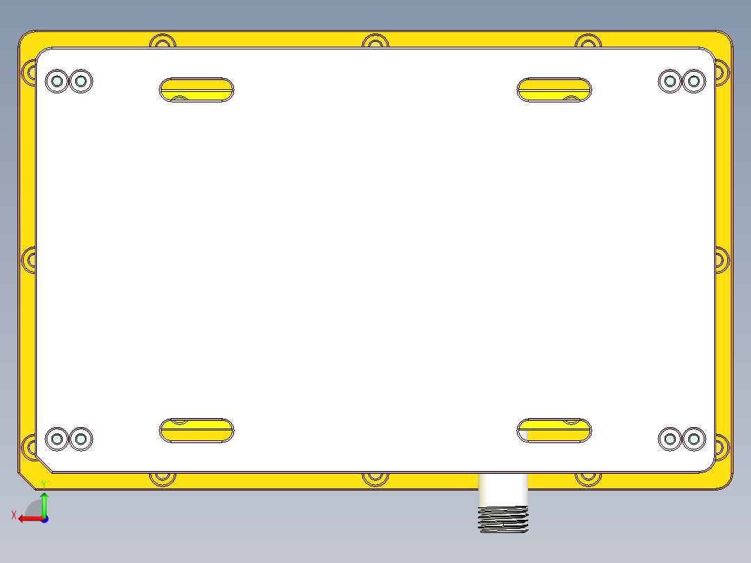 REACHER-A笔记本CNC工装夹具三维模型-cnc4后视图