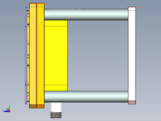 REACHER-A笔记本CNC工装夹具三维模型-cnc4右视缩略图