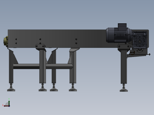 90度圆弧转弯机sw18可编辑后视缩略图