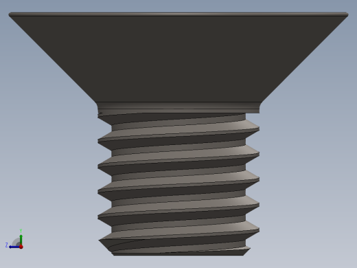 Screw_ISO_10642_M8x12_A2.SLDPRT右视缩略图