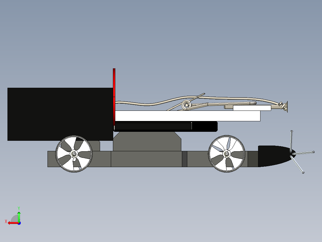 B3003958-捕鼠器汽车后视图