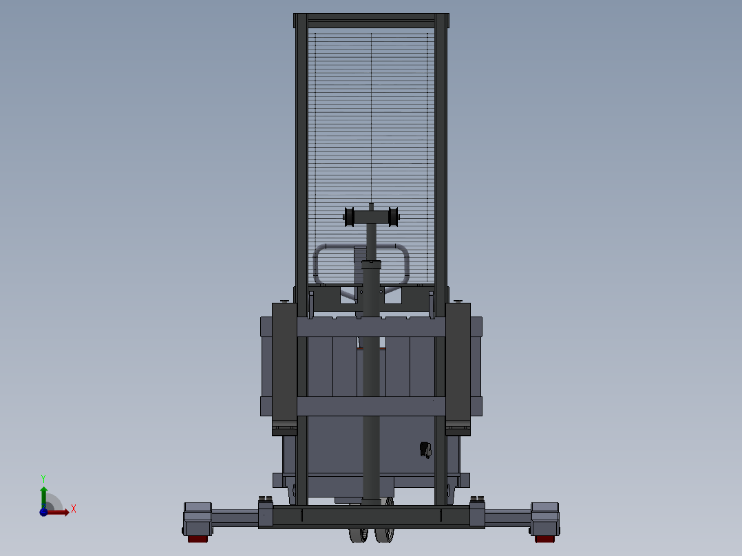 叉车、 电动叉车SW前视图