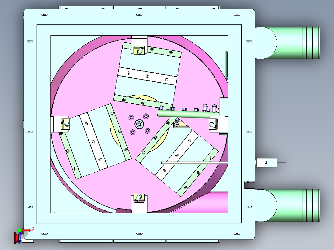 HM-480 烘焙原料混合搅拌釜俯视图