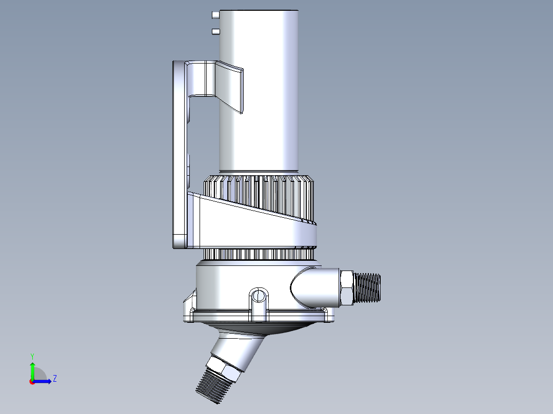 泵、水泵(23)左视图
