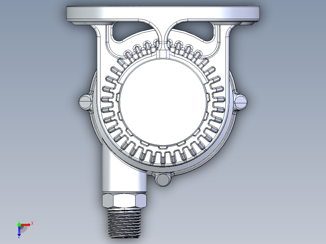 泵、水泵(23)俯视图