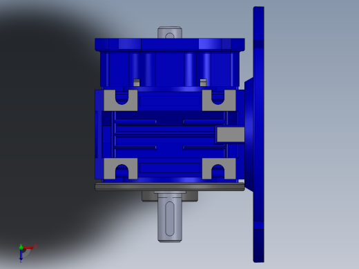 Komet MK25减速器俯视缩略图