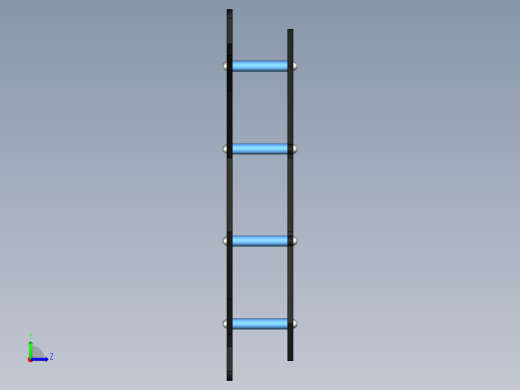 无人机架（小号20x20cm）左视缩略图
