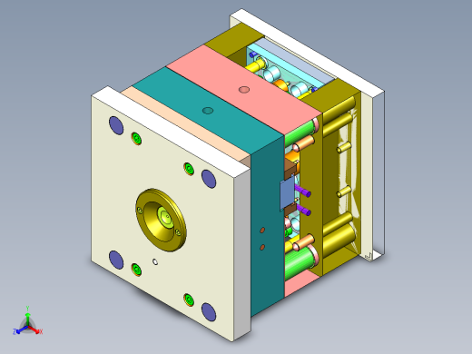 注塑模具实例013十一、