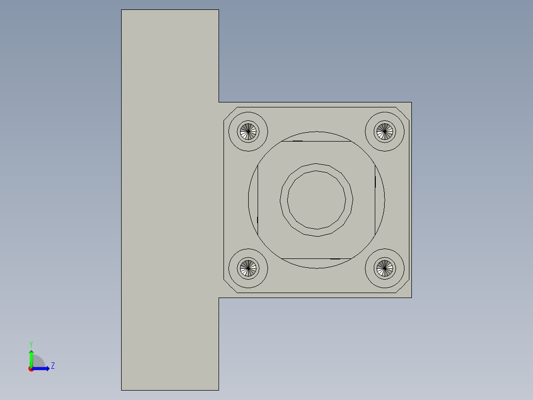 吸取RP-9(横移丝杆组件左视图