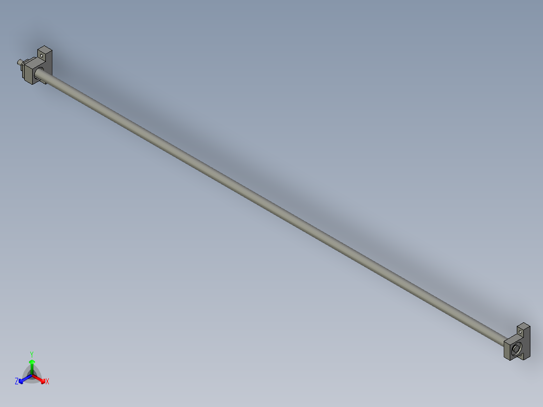 吸取RP-9(横移丝杆组件正等轴测图