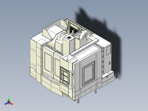 L850机床钣金防护罩