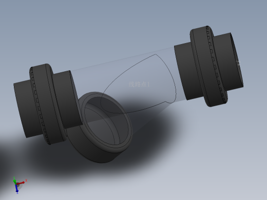 Y filter DN100 PN10 U-PVC