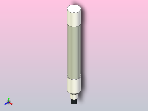 RX-1500信号熔断器-熔断体三维模型 202203